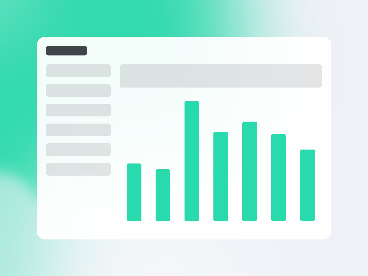 Mobile app interface mockup